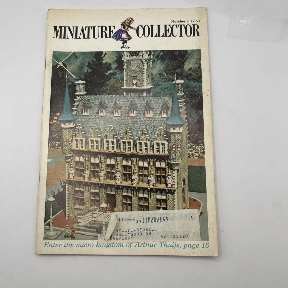 Miniature Collector Magazine Lot Issues 5–15, 17-22, 36 | Vintage Dollhouse Mini